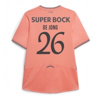 Moški Nogometni dresi Porto Luuk de Jong #26 Gostujoči 2025-26 Kratek Rokav